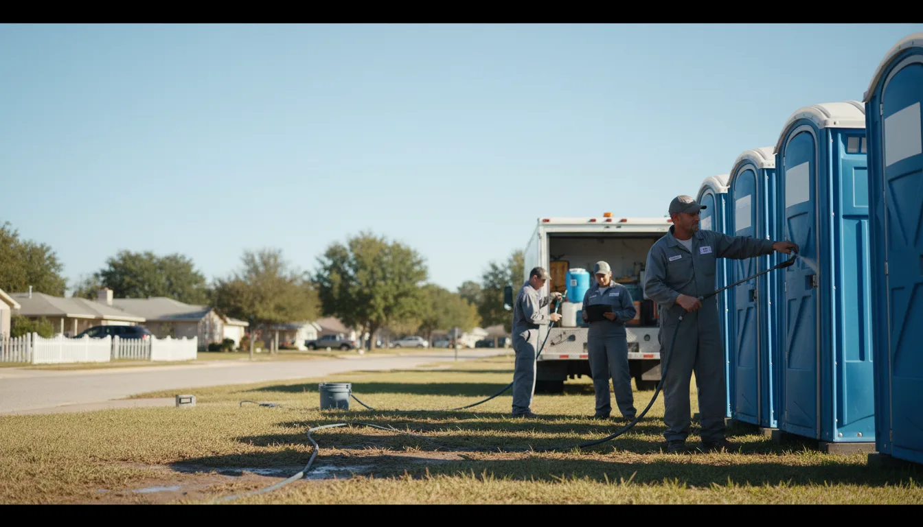 Long-Term Portable Toilet Rental in Spencerville, MD near me